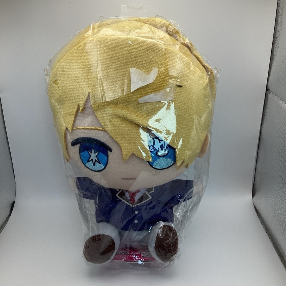 Japanese Anime Themed Oshi no Ko Aqua Sitting 9” Plush Toy New With Tags FuRyu